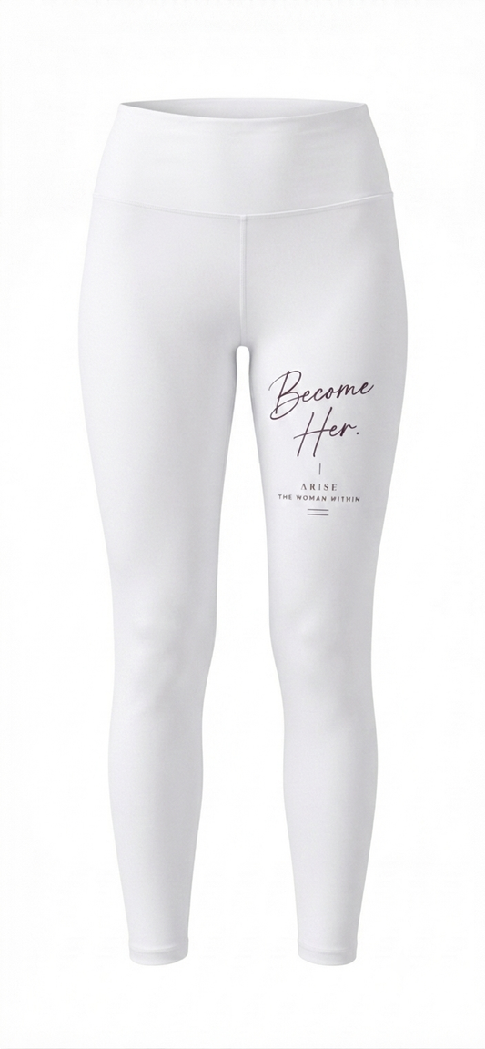 Arise Customized Leggings (White Color)