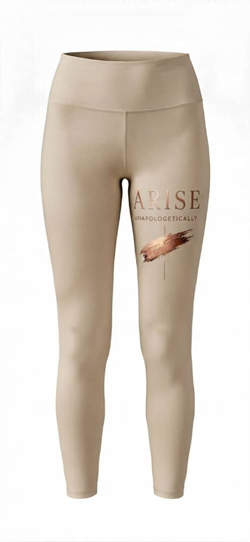 Arise Customized Leggings (White Color) Design 02